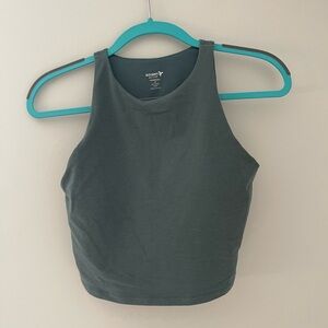 Old Navy Women's Moss Green Athletic Tank Top